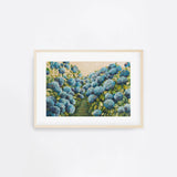 Aqua Hydrangea Landscape