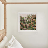 Bronze Hydrangea Square