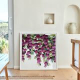 Falling Hydrangeas Square