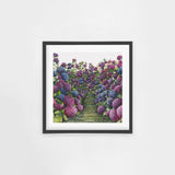 Lilac Hydrangea Square
