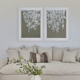 Olive Leaf Pair