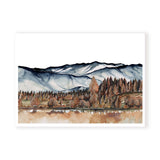 Turquoise Lake Landscape