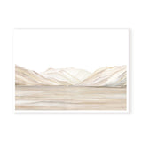 Beige Mountain Landscape