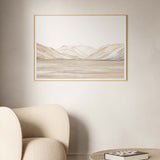 Beige Mountain Landscape