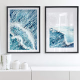 Blue Wave Pair