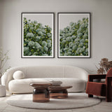 Sage Hydrangea Pair