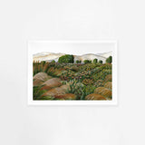 Mustard Field Landscape