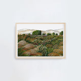 Mustard Field Landscape