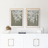Olive Leaf Pair