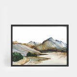 Pukaki Lake Landscape