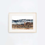 Turquoise Lake Landscape