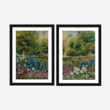 Among The Flowers Pair