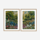 Among The Flowers Pair