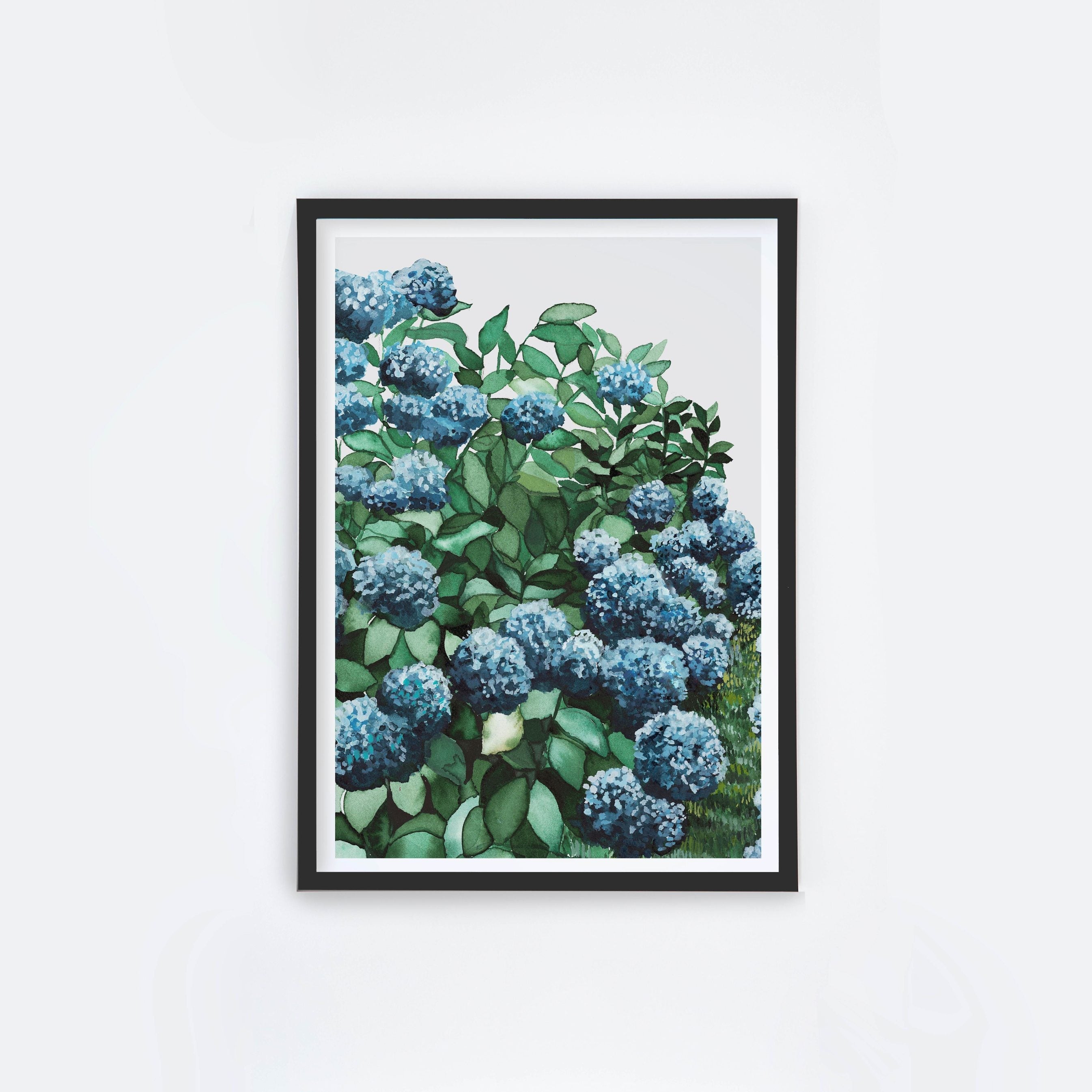 Blue Hydrangea I