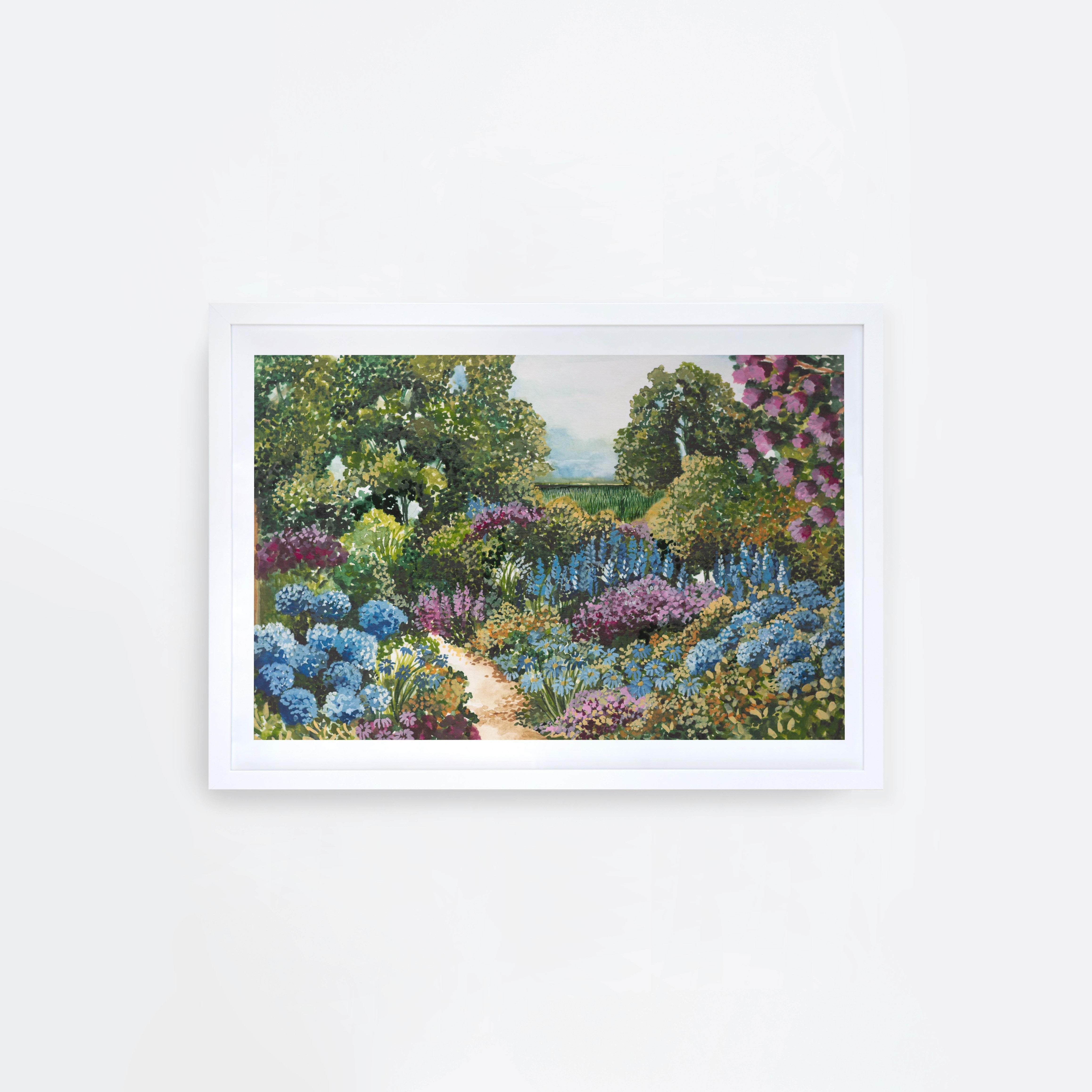 Blue Bells Landscape