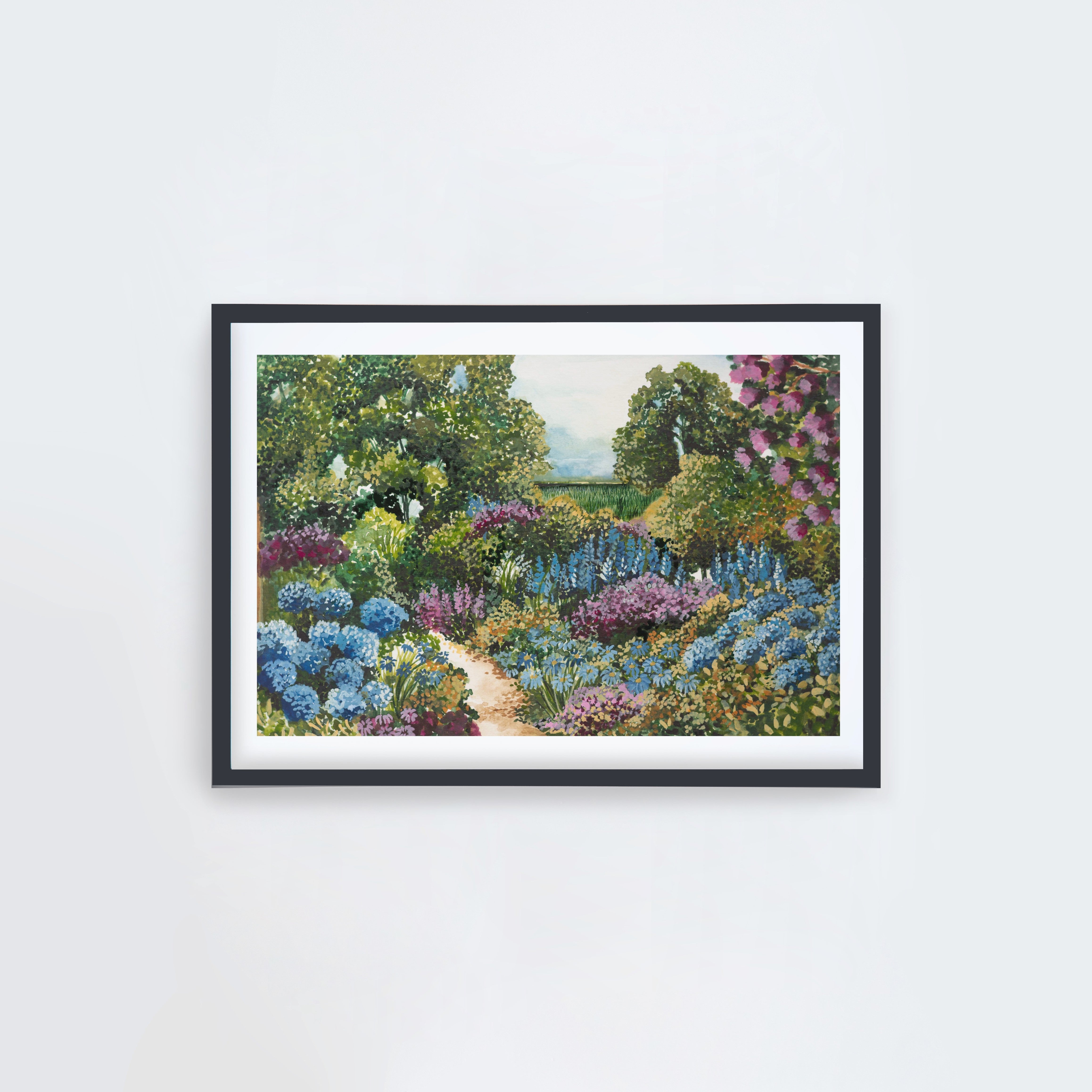 Blue Bells Landscape