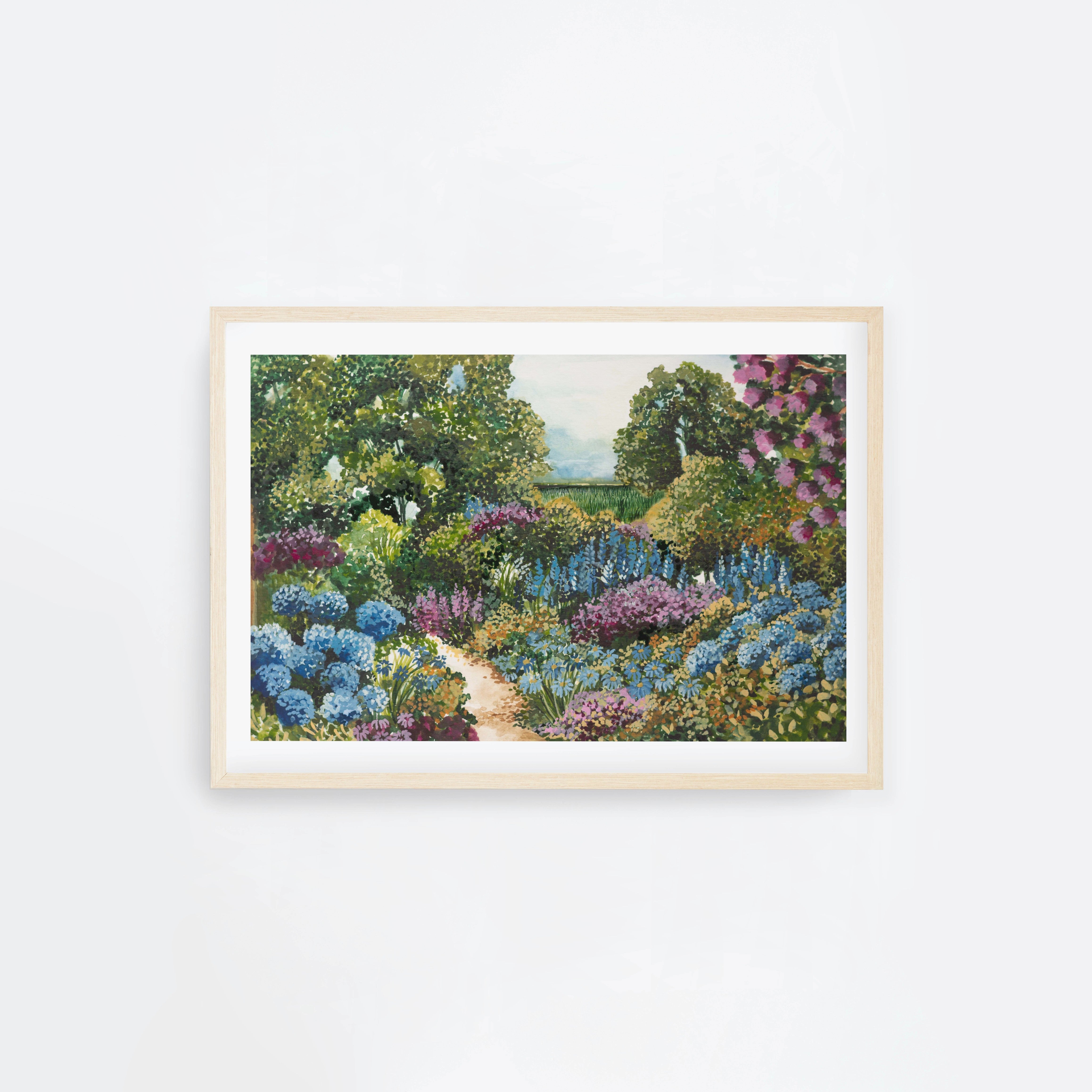 Blue Bells Landscape