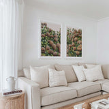 Bronze Hydrangea Pair