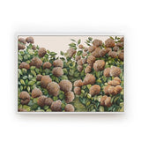 Bronze Hydrangea Landscape - Canvas