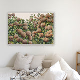 Bronze Hydrangea Landscape - Canvas