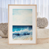 Crashing waves