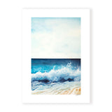 Crashing waves