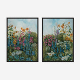 Delft Garden Pair