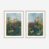 Delft Garden Pair