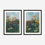 Delft Garden Pair