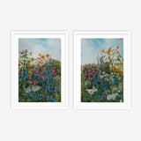 Delft Garden Pair