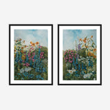 Delft Garden Pair