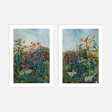 Delft Garden Pair