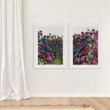 Lilac Hydrangea Pair