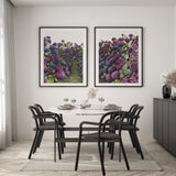 Lilac Hydrangea Pair