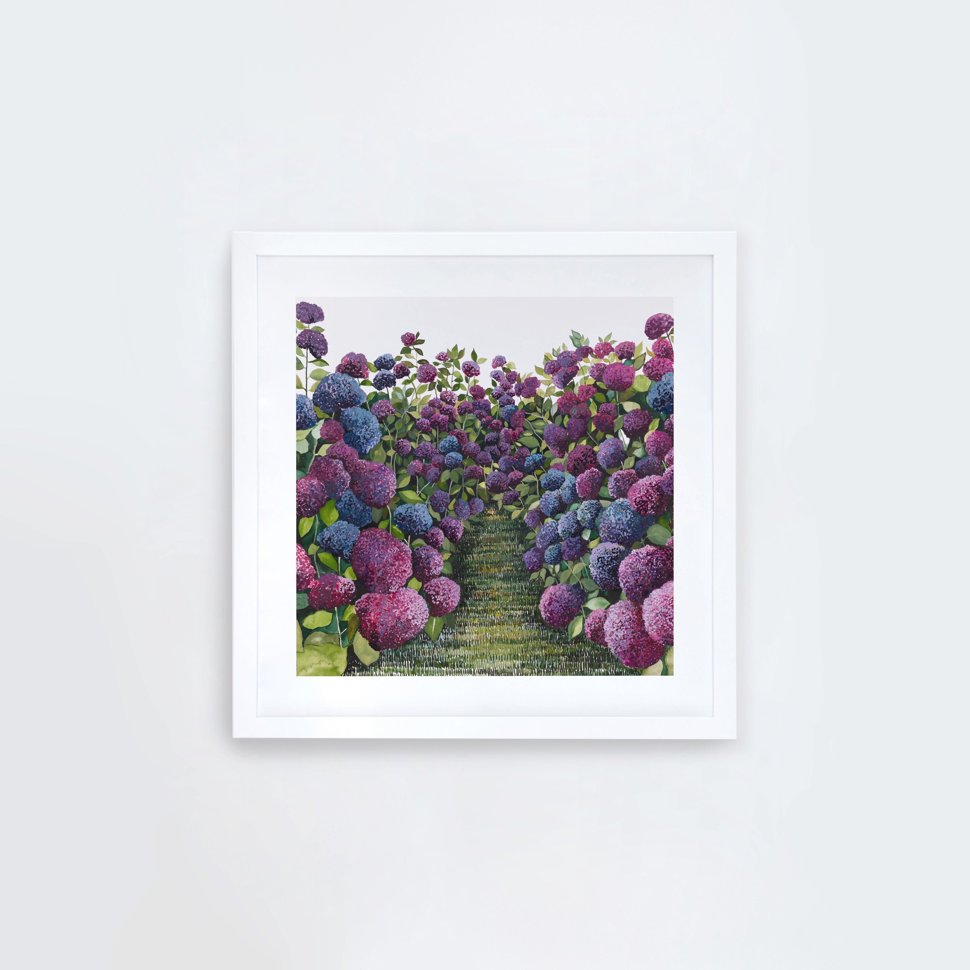 Lilac Hydrangea Square