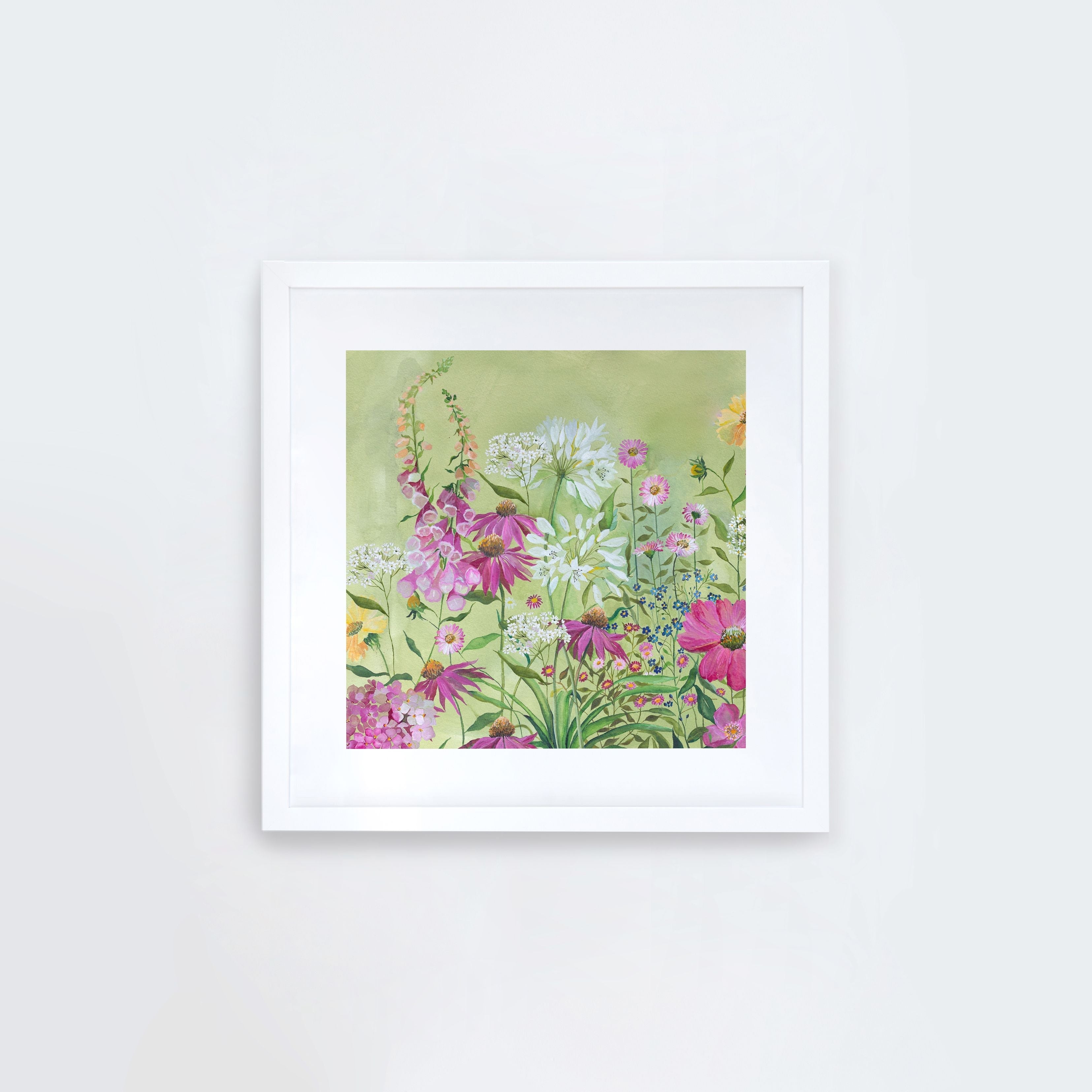 Summer Florals Square test