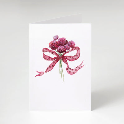 Floral Bow Card