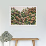 Bronze Hydrangea Landscape