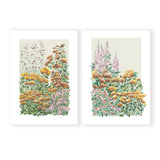 Mustard Flowers Pair
