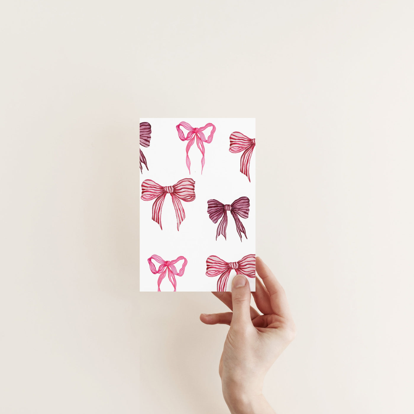 Bow Pattern Card
