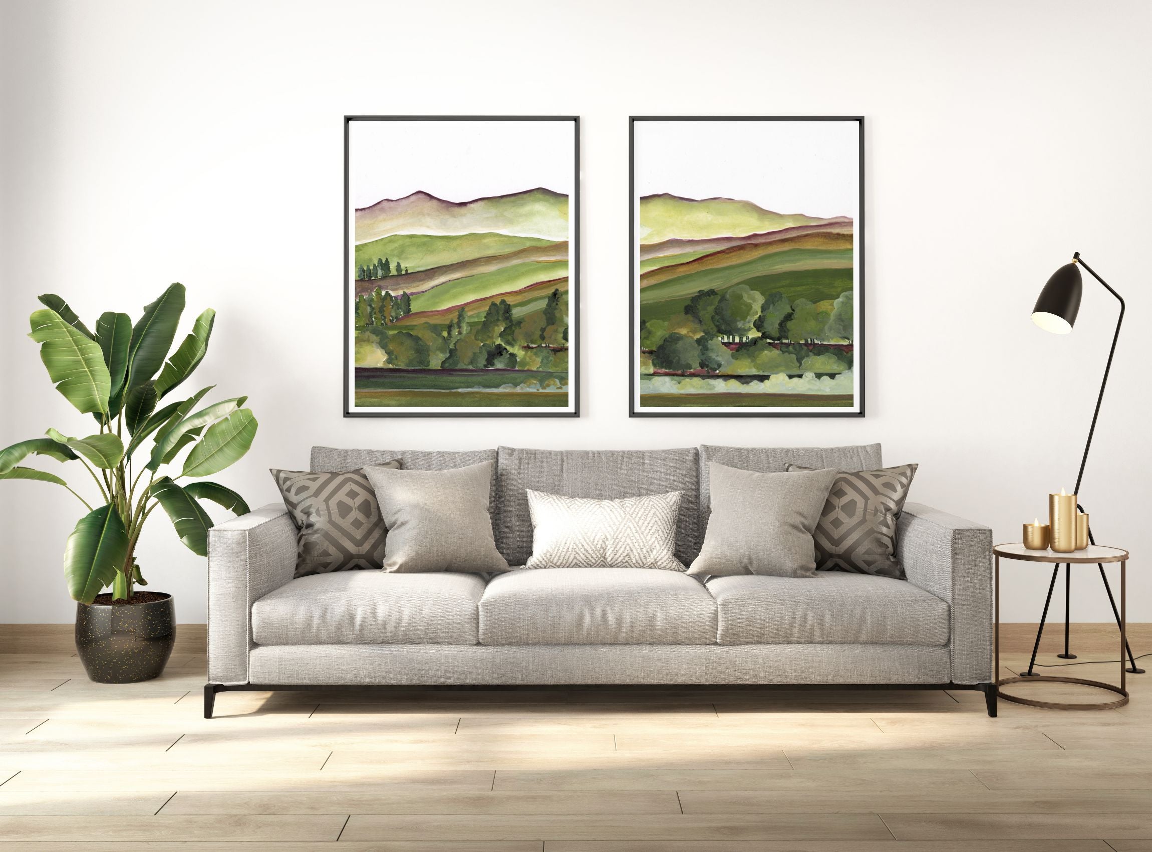 Rolling Hills Pair