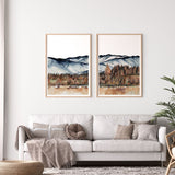 Turquoise Lake Pair