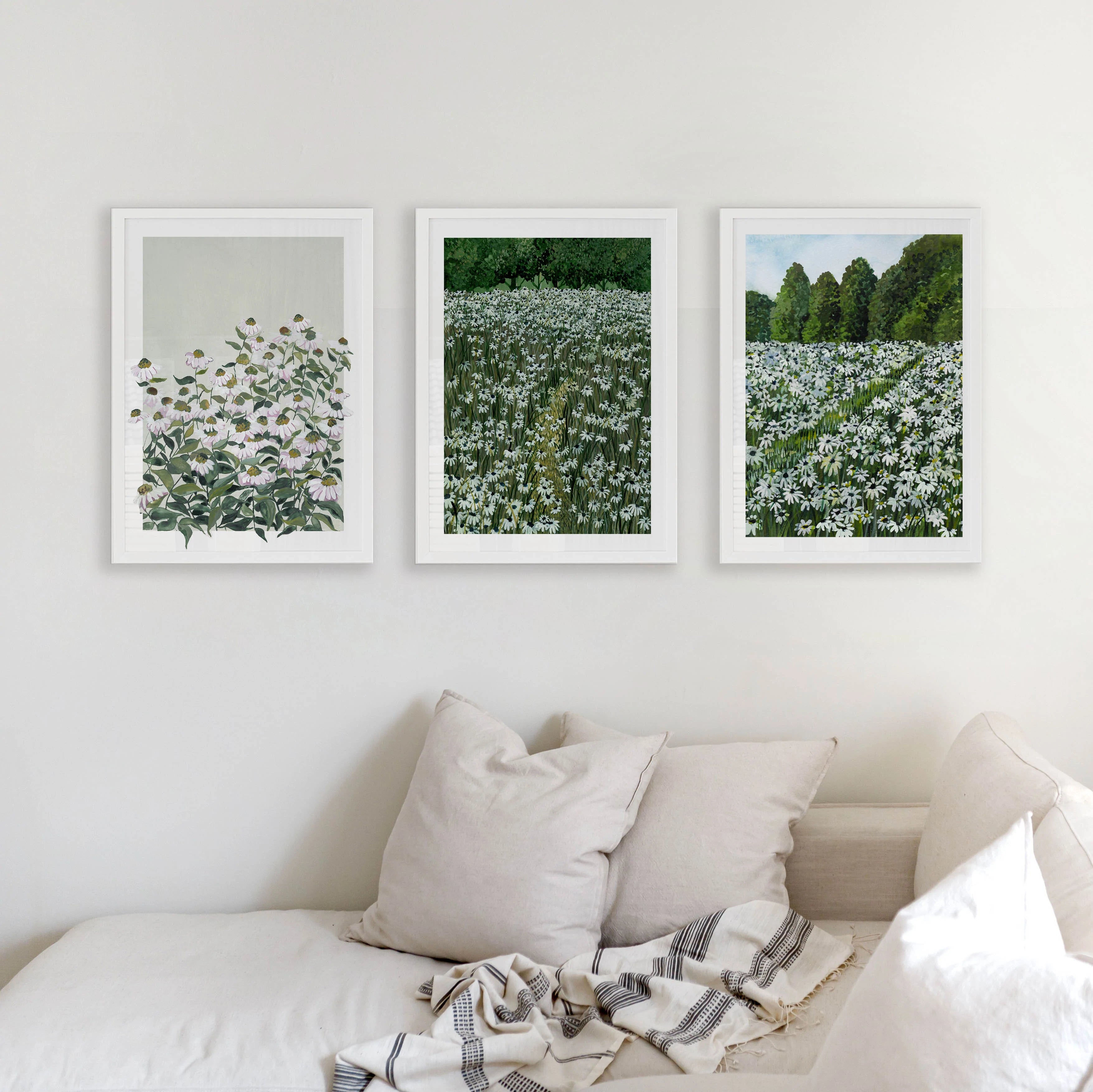 Daisy Fields Triplet