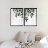 Falling Peony Pair