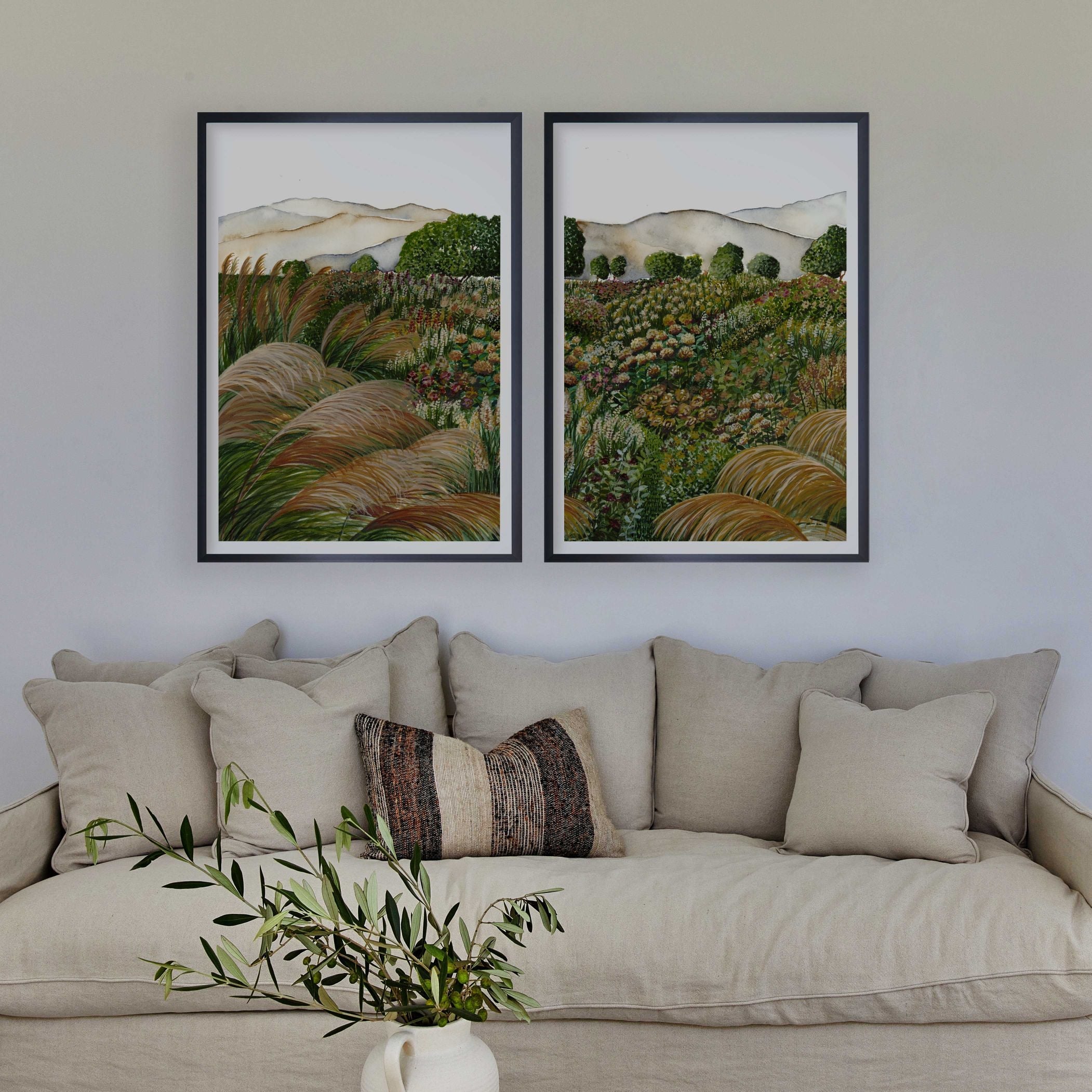 Mustard Field Pair