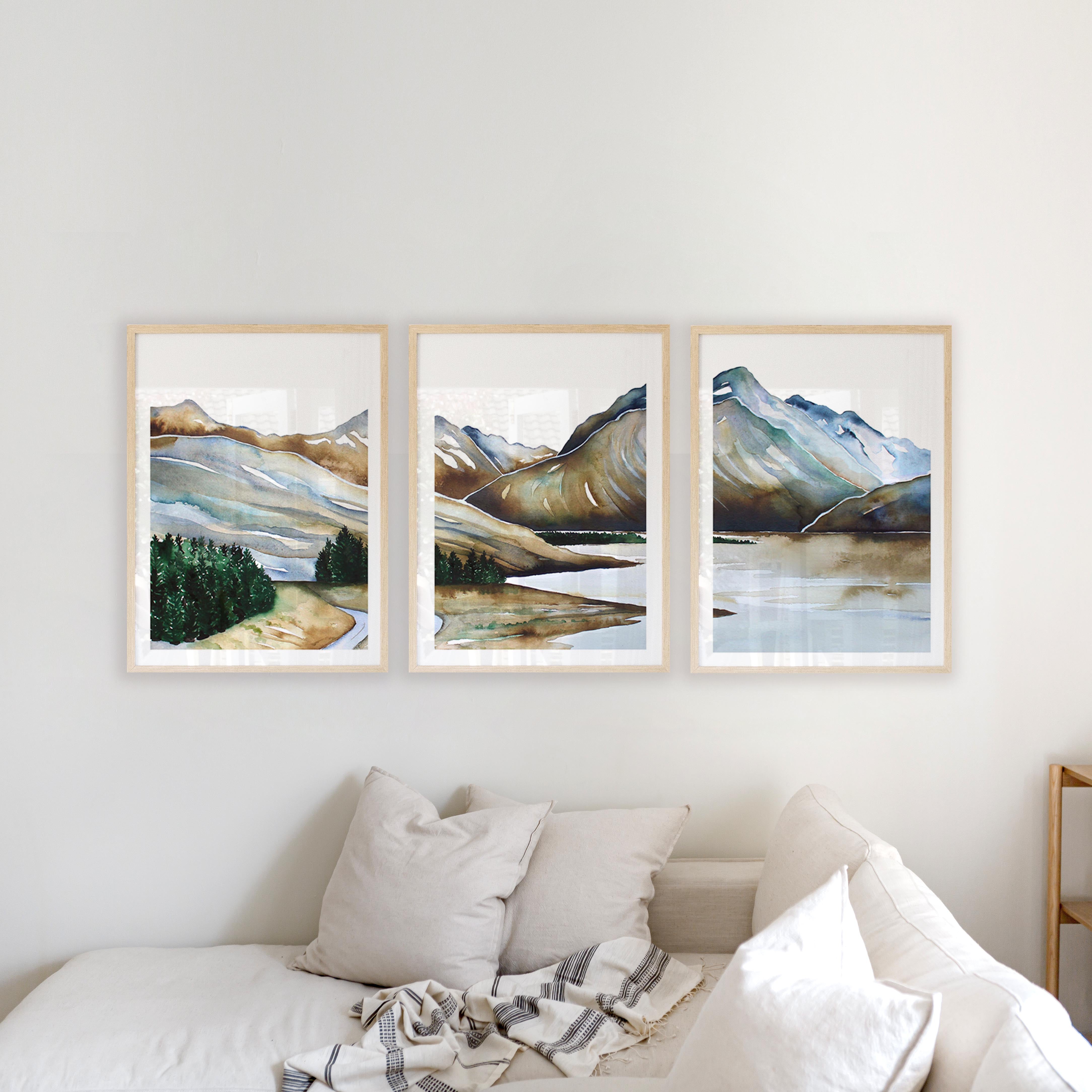 Pukaki Lake Triplet