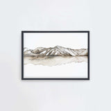 Golden Te Anau Peak Landscape