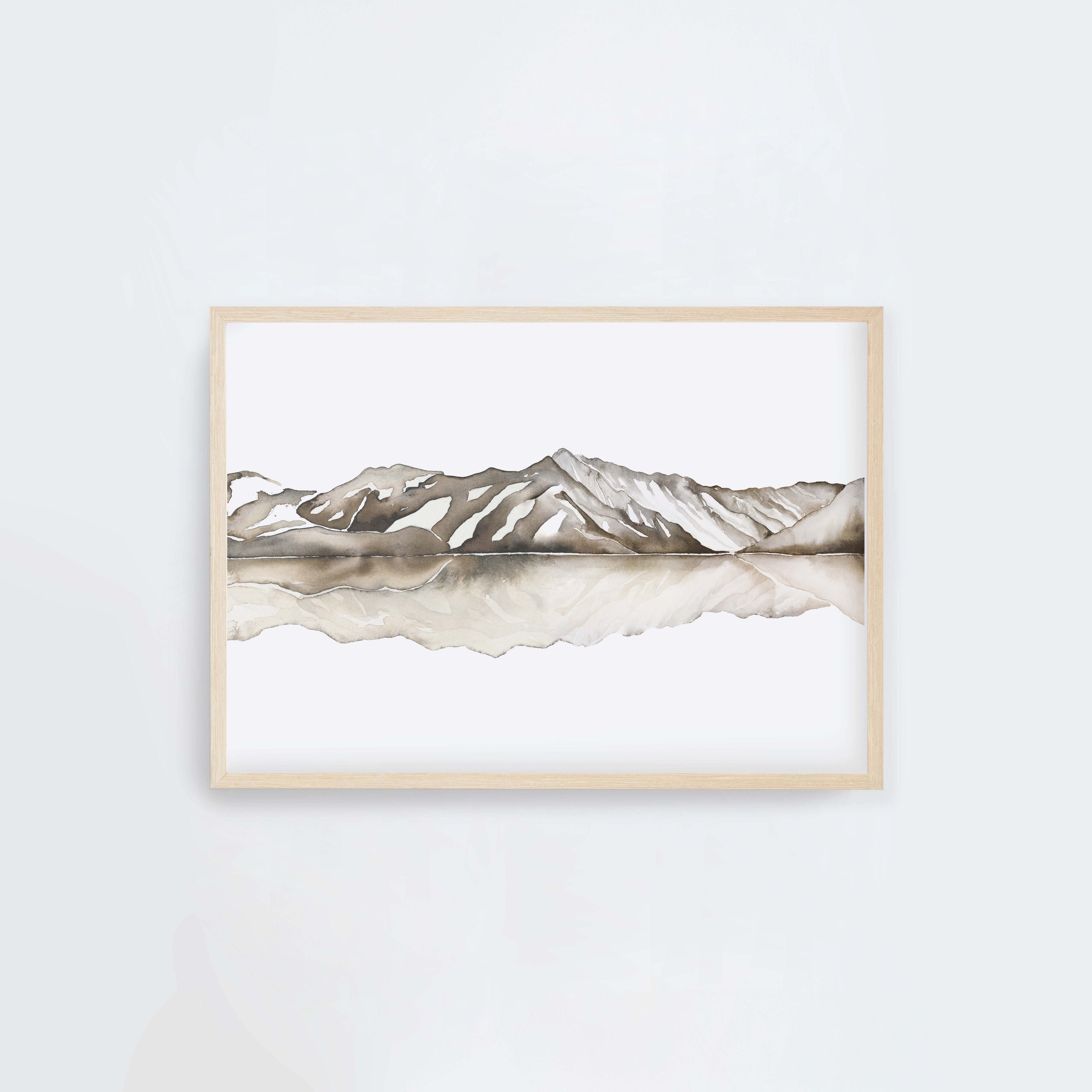 Golden Te Anau Peak Landscape