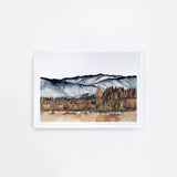 Turquoise Lake Landscape