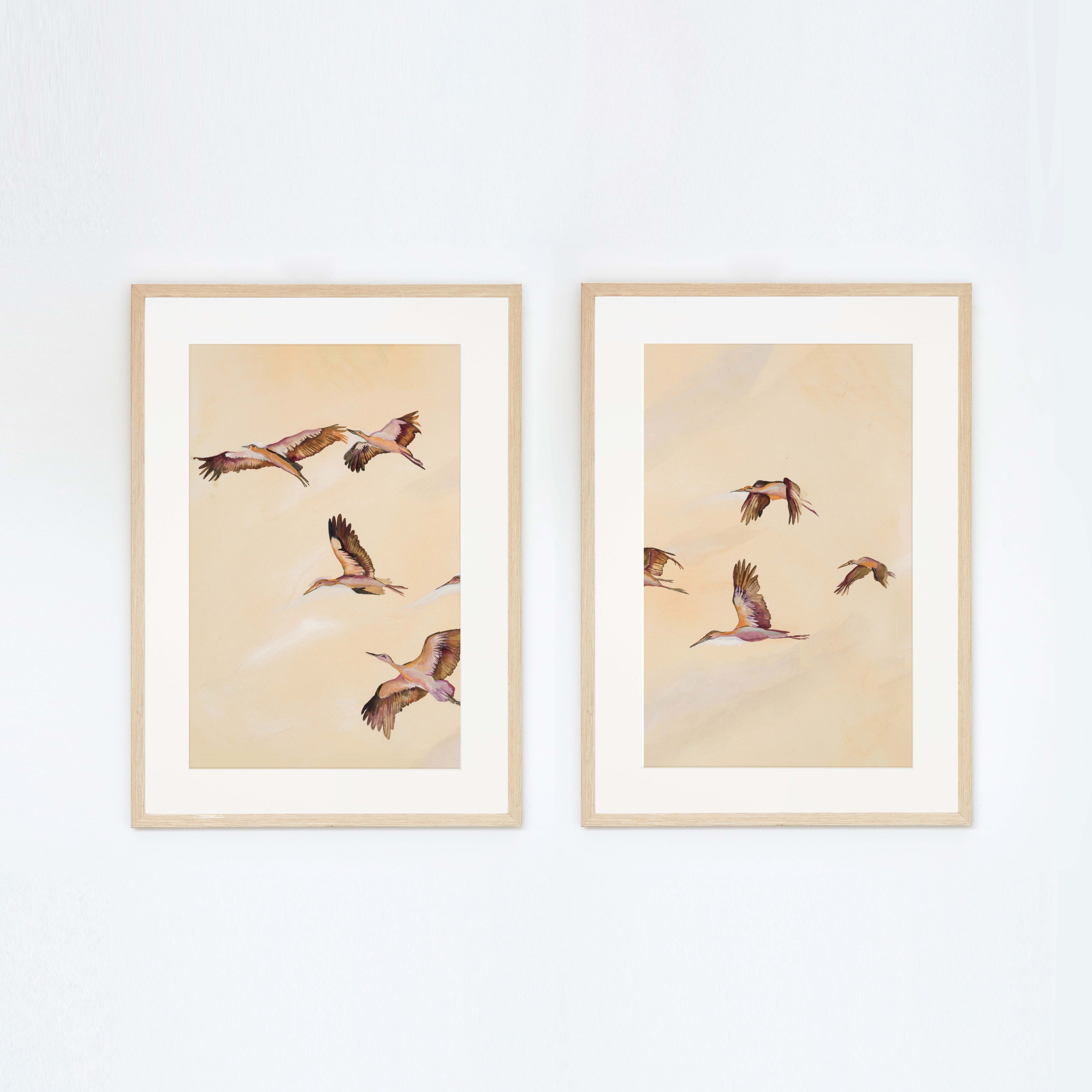 Birdscape Pair